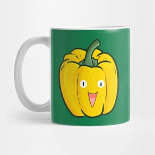 Cute Yellow Bell Pepper Mug